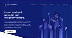 Desktop Screenshot of newknowledge.com